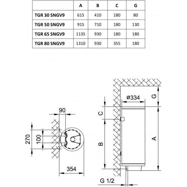 Водонагрівач електричний Tiki Prime MS 65V9 700132 фото